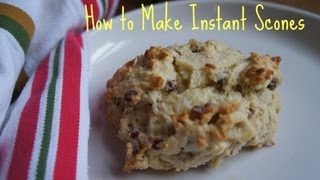 How to Make Instant Scones  King Arthur Scone Mix [upl. by Lindemann]