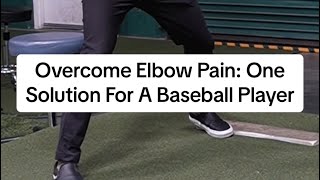 Fix Elbow Pain Fast Proven Tips for Baseball Players [upl. by Salim]