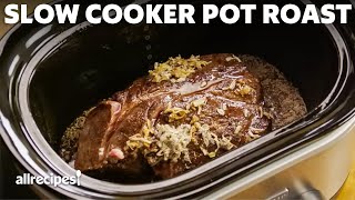 How to Make Slow Cooker Pot Roast  Allrecipes [upl. by Colp]