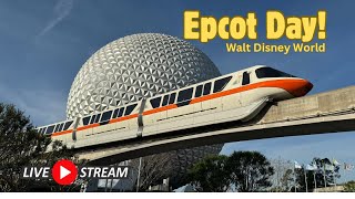 🔴 Live  Epcot Day  Walt Disney World 4232024 [upl. by Nalra]