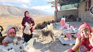 Capturing Joy 🥰 Parisa and Parastos Bond in Nature  Nomadic Documentary [upl. by Imit]