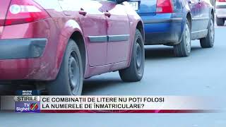 05 CE COMBINAȚII DE LITERE NU POȚI FOLOSI LA NUMERELE DE ÎNMATRICULARE [upl. by Marita878]