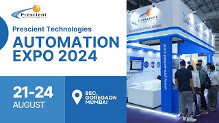 Prescient Technologies at Automation Expo 2024 Recap  Innovations in Industrial Automation [upl. by Annawat]