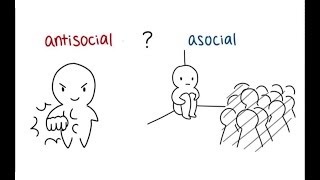 ¿ANTISOCIAL O ASOCIAL [upl. by Varden]