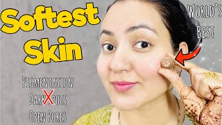 Soft Baby Like Skin Ever  Easy Remedy For Pigmentation Discoloration amp Open Pores preityprerna [upl. by Ibbob]