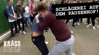 Krass Schule  Schlägerei auf dem Pausenhof 009  RTL II [upl. by Sundin]