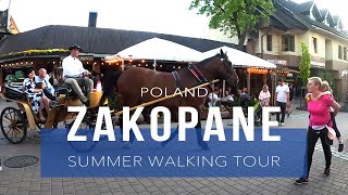 Zakopane  Krupowki  Summer Walking Tour Poland [upl. by Carter740]