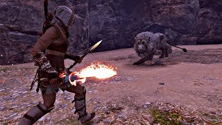 Assassins Creed Odyssey  Legendary Nemean Lion Boss Fight  Daphnae Romance PS4 Pro [upl. by Latsyrhk911]