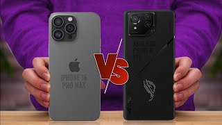 iPhone 16 Pro Max vs Asus ROG Phone 8 Pro⚡ Ultimate Showdown [upl. by Zimmer]