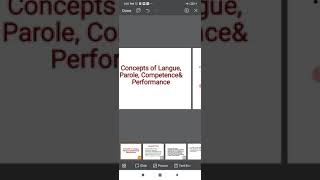 Langueamp Parole and Competence amp Performance with Malayalam explanation [upl. by Vigen486]