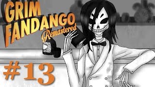 Lets Play Grim Fandango Remastered part 13  Ein schlimmes Schicksal [upl. by Akisey]