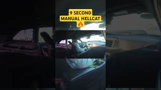 9 second manual dodge challenger srt hellcat [upl. by Rogers]