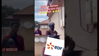 Voici le meilleur employé du mois chez EDF edf electricien claudefrançois [upl. by Tertias]