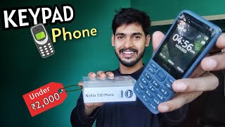 Keypad Mobile Nokia 130 Music  Best Keypad phone under 2000 🔥 [upl. by Aliam]