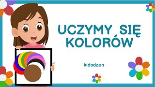 Uczymy się kolorów  Nauka kolorów dla dzieci [upl. by Estey]