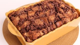 Chocolate Bread Pudding Recipe  Laura Vitale  Laura in the Kitchen Episode 337 [upl. by Kaazi850]