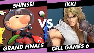 CGA 6  Shinsei Olimar Vs Ikki Ken Smash Ultimate  SSBU [upl. by Rebane]