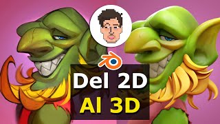 TUTORIAL Pasar del 2D al 3D mi proceso EXPLICADO COMPLETO [upl. by Ecidna503]