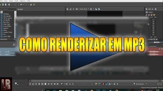 Como Renderizar em mp3 no Sony Vegas  Somente Áudio [upl. by Annoya]