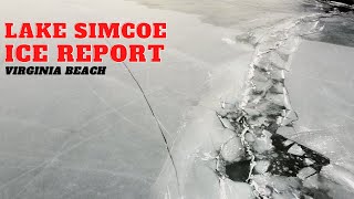 LAKE SIMCOE ICE REPORT [upl. by Mansfield]