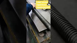 How leadball screw tapper check ✅ballscrew tutorial cnc learning shortsfeed shorts ytshorts [upl. by Akemyt]