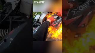 Riders Worst Nightmare Bike Catches Fire While Riding 😱 [upl. by Audly436]