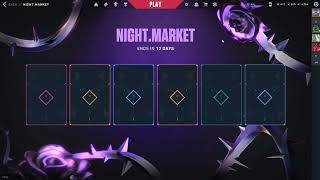 VALORANT NIGHT MARKET MY INSANE REACTION ON THE DISCOUNTED SKINS valorantindia nightmarket [upl. by Zwart]