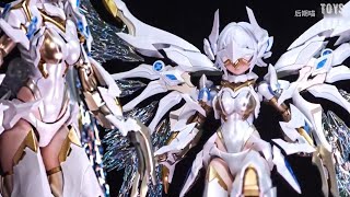 Repaint titanium phantom white dragon knight Galahad nuclear gold reconstruction [upl. by Ecal225]