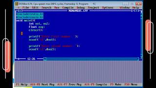 Calculate Average of Two Numbers  C Programming Tutorial 7 [upl. by Elka]