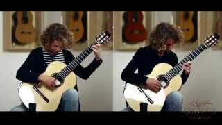 An Volders plays Leaving Kyoto on a 2014 Philipp Neumann special Siccas Guitars Edition [upl. by Aiekram721]