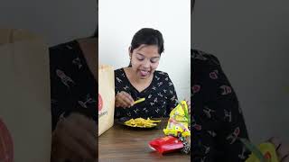 French Fries🍟 With Maggi Masala  🤔 shorts youtubeshorts ashortaday ytshorts [upl. by Lyndon466]