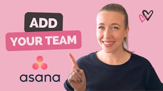 How to Add a Team Member to Asana  Tutorial [upl. by Butcher]