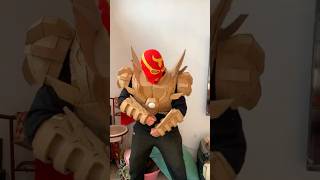 make superhero armor from recycled materials cosplaydiy cosplay kamenrider avengers [upl. by Margery582]