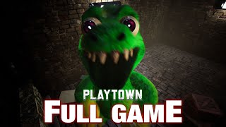 Playtown  FULL GAME Walkthrough 4K60FPS No Commentary [upl. by Akim]