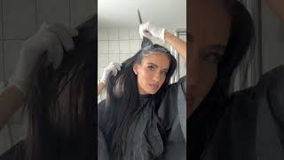 Richtig geile Haarfarbe aus der Deogerie 👌🏻🤩 hair haircolor hairtutorial bielefeld haircare [upl. by Connors]