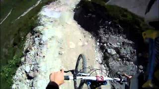 VerbierLa Tzoumaz Bikepark  Red run quotTû çuciquot  Trifon Headcam [upl. by Cohn]