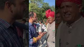 Bjp Mla Candidate Jeevan Lal ke supporters jhumte Gaate aye Nazar [upl. by Ayotahs281]