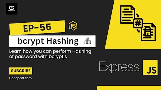 How to Use bcrypt JS for Password Hashing  Exploring Hashing Algorithms [upl. by Trebma]