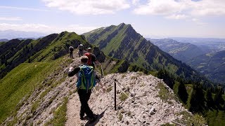 Nagelfluhkette vom Mittag zum Hochgrat am 17062017 [upl. by Avin550]