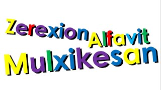 Xaras Animation Zerexion Alfavit MulxikesanXerezion Alphabet Song [upl. by Maggs972]