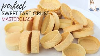 HOW TO MAKE A PERFECT TART CRUST FROM SCRATCH  WATCH THIS BEFORE YOU BAKE THEM [upl. by Adnorahc773]