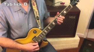 Led Zeppelin  Stairway to Heaven solo guitar lesson Full solo then lickbylick demo amp Tab [upl. by Redyr]