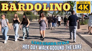 Bardolino Lake Garda  Walking Tour 4K UHD Italy [upl. by Anaeda]