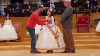 Ensayo de la Exaltación de la Fallera Mayor Infantil de Valencia 2019  Actualidad Fallera [upl. by Anna-Maria]