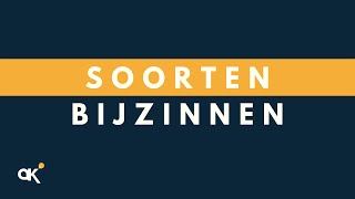 De verschillende soorten bijzinnen [upl. by Kciregor]