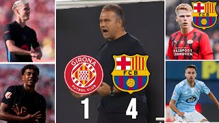 🚨REVENGE BARCELONA BEAT GIRONA 41 AND TWO BARCA TRANSFER TARGET  FOOTBALL NEWS [upl. by Gotthard]