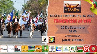 DESFILE FARROUPILHA 2023 URUGUAIANARS [upl. by Maryanna411]