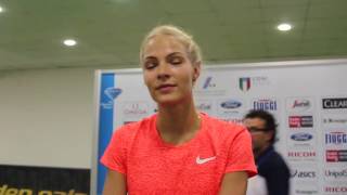 Darya Klishina pleased to bounce back in Rome from Eugene disappointment [upl. by Nohpets]