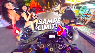 POV Ngeprank Bule Pake Yamaha R1M amp ZX10R [upl. by Shel]