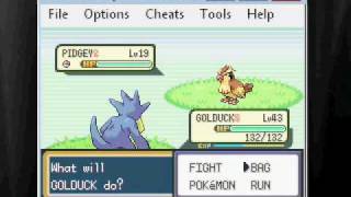 pokemon fire red easily caught wild pokemon cheats [upl. by Nina712]